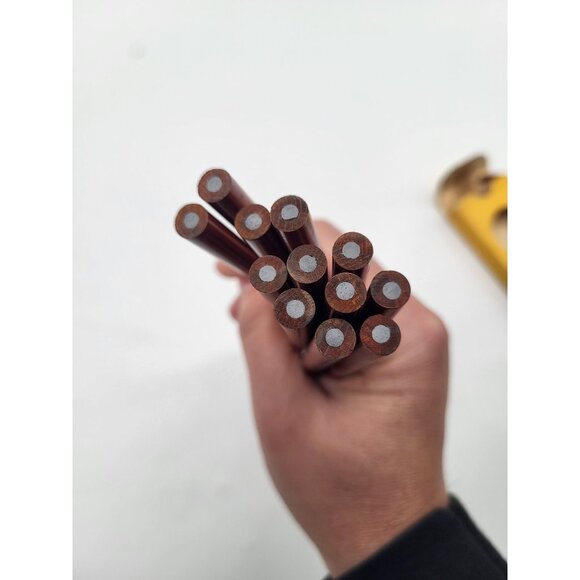 VTG EAGLE Chemi Sealed Draughting Pencils 314 USA Set of 12 Untipped Unsharpened - Picture 7 of 9